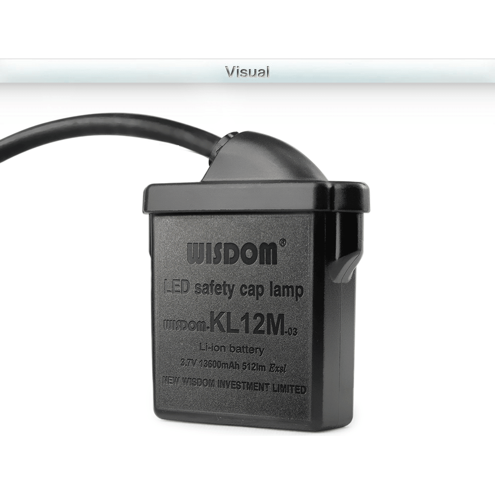 Wisdom KL12M Miner's LED Cap Corded Mining Lamp / Head Light (with NWB 25 Charger) - KHM Megatools Corp. Wisdom KL12M Miner's LED Cap Corded Mining Lamp / Head Light (with NWB 25 Charger) - KHM Megatools Corp.